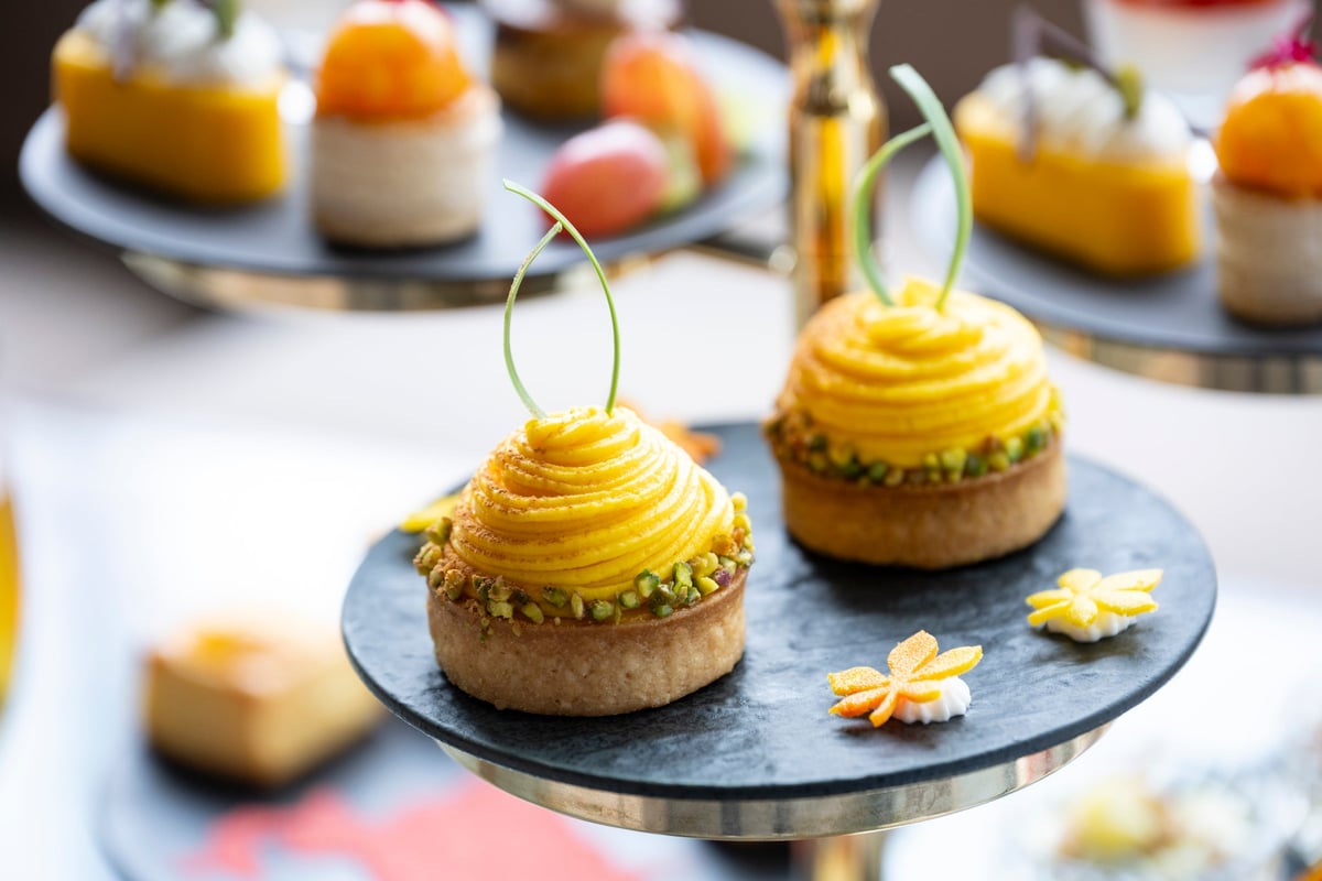 Main plate 'Pumpkin Mont Blanc'