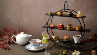 autumn afternoon tea shine muscat shiga biwako marriott 01