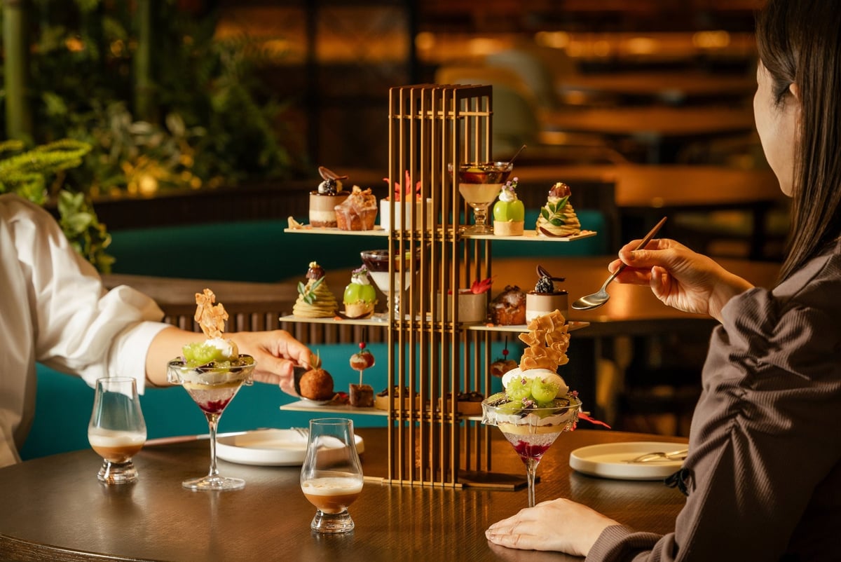 Autumn Harvest Afternoon Tea Featuring Shine Muscat at Tokyo Bay Shiomi Prince Hotel