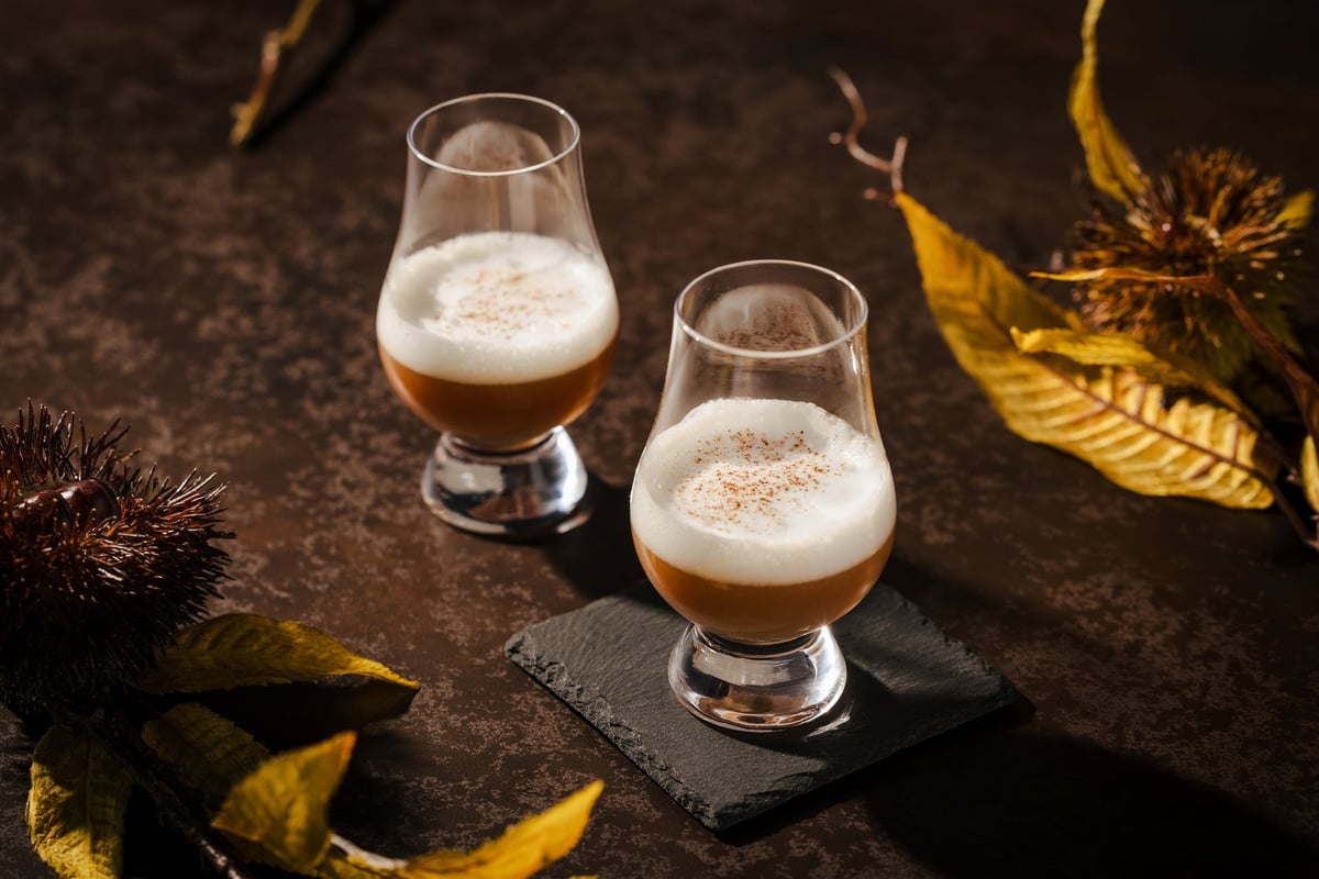 Chestnut-scented Hojicha Cappuccino - Image