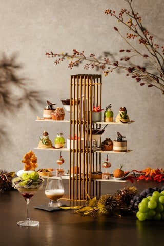Autumn Harvest Afternoon Tea Featuring Shine Muscat at Tokyo Bay Shiomi Prince Hotel