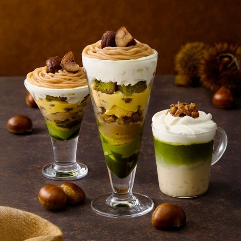 Autumn Seasonal Matcha & Marron Menu at nana’s green tea in Tokyo September 1