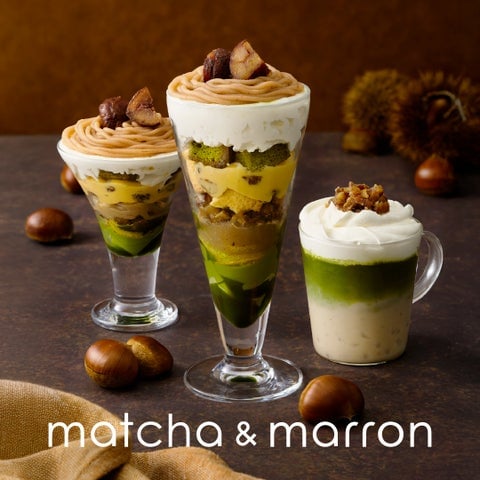Autumn Seasonal Matcha & Marron Menu at nana’s green tea in Tokyo September 1