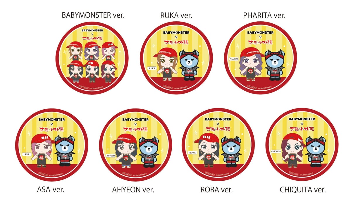 BABYMONSTER Collaborates with Taiyo no Tomato Men for Special Osaka Live Campaign