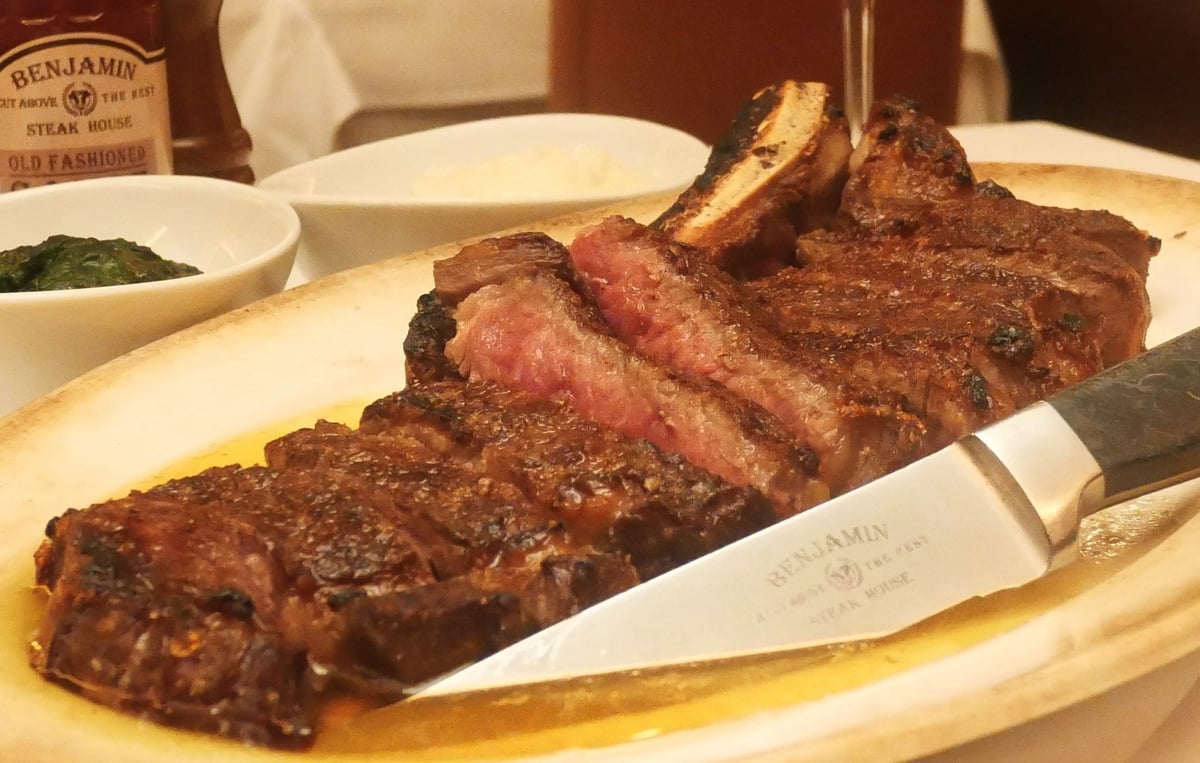 Hearty USDA Prime Ribeye Steak — ¥20,000 (tax included)