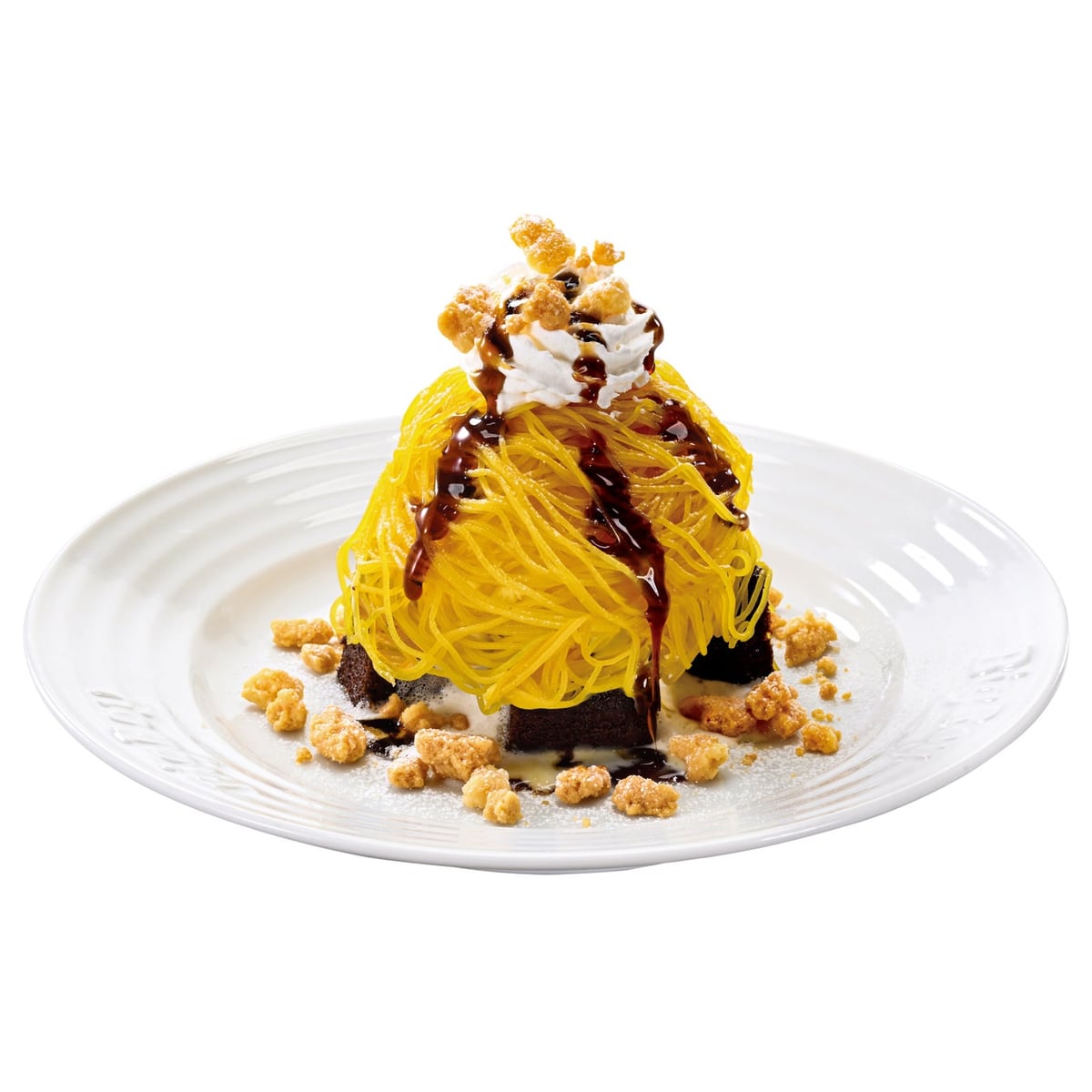 Big Boy Debuts Sweet Potato Mont Blanc Fudge Sundae in Tokyo