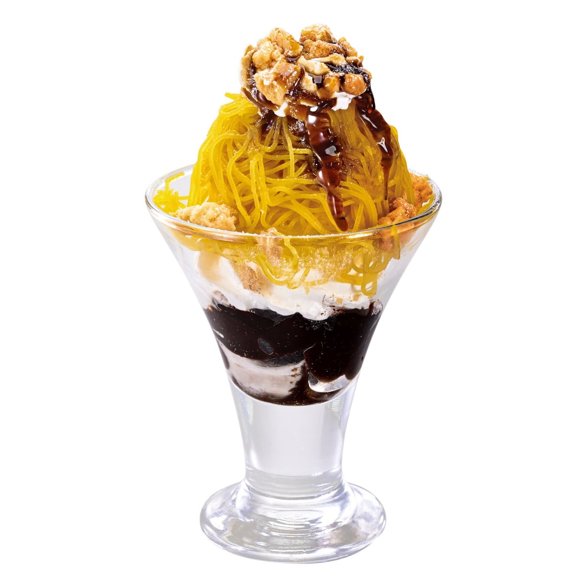 Big Boy Debuts Sweet Potato Mont Blanc Fudge Sundae in Tokyo
