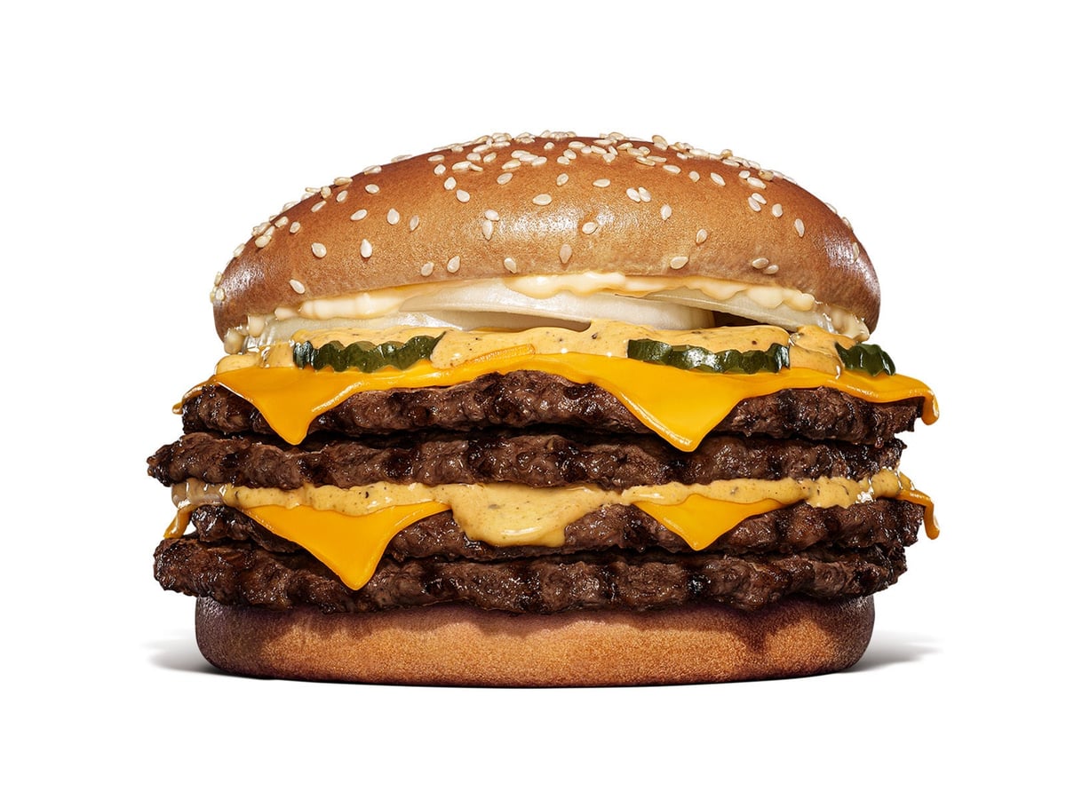 Burger King Launches Limited-Quantity Dirty The One Pounder Burger in Japan August 7