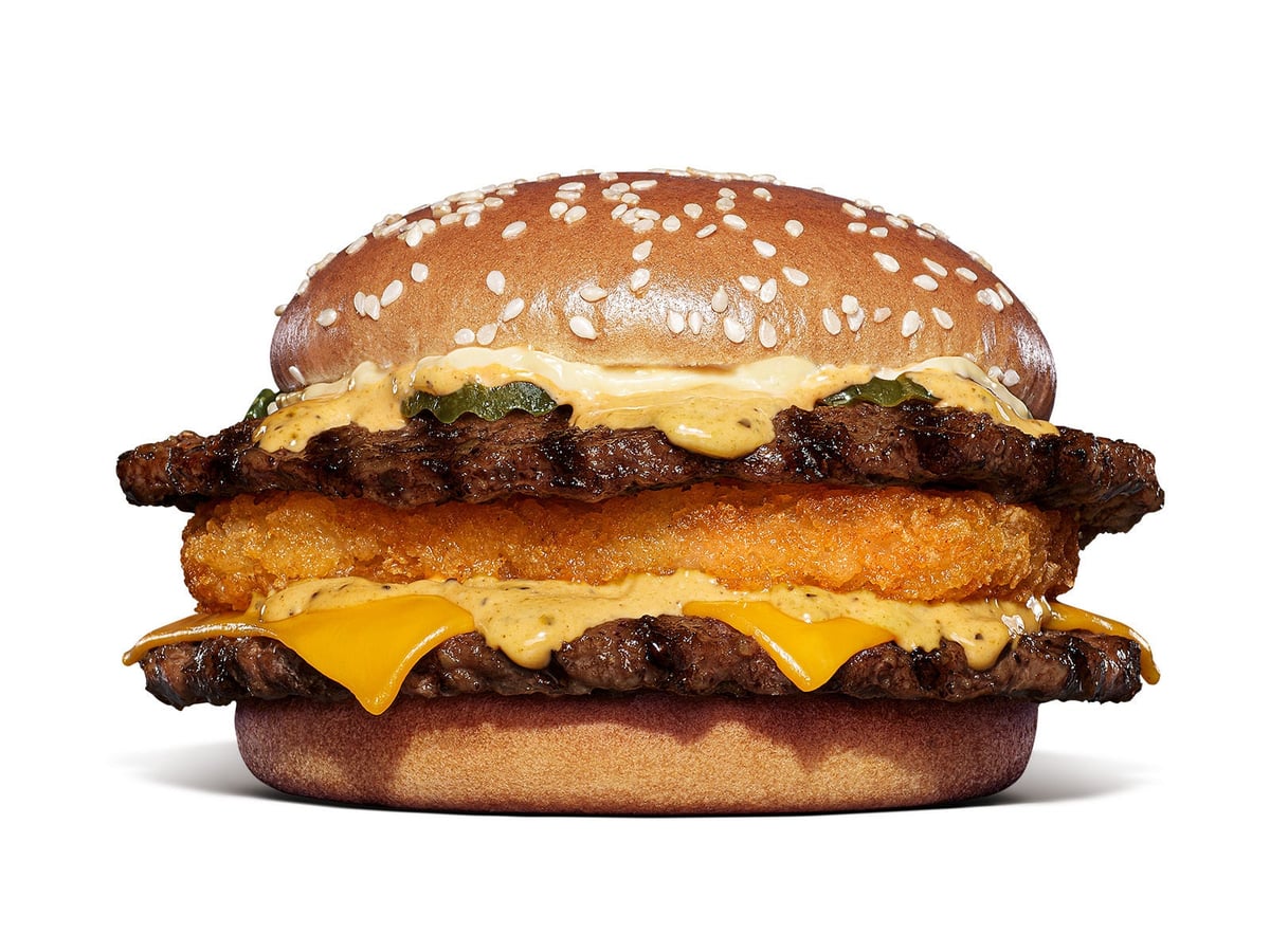 Burger King Launches Limited-Quantity Dirty The One Pounder Burger in Japan August 7