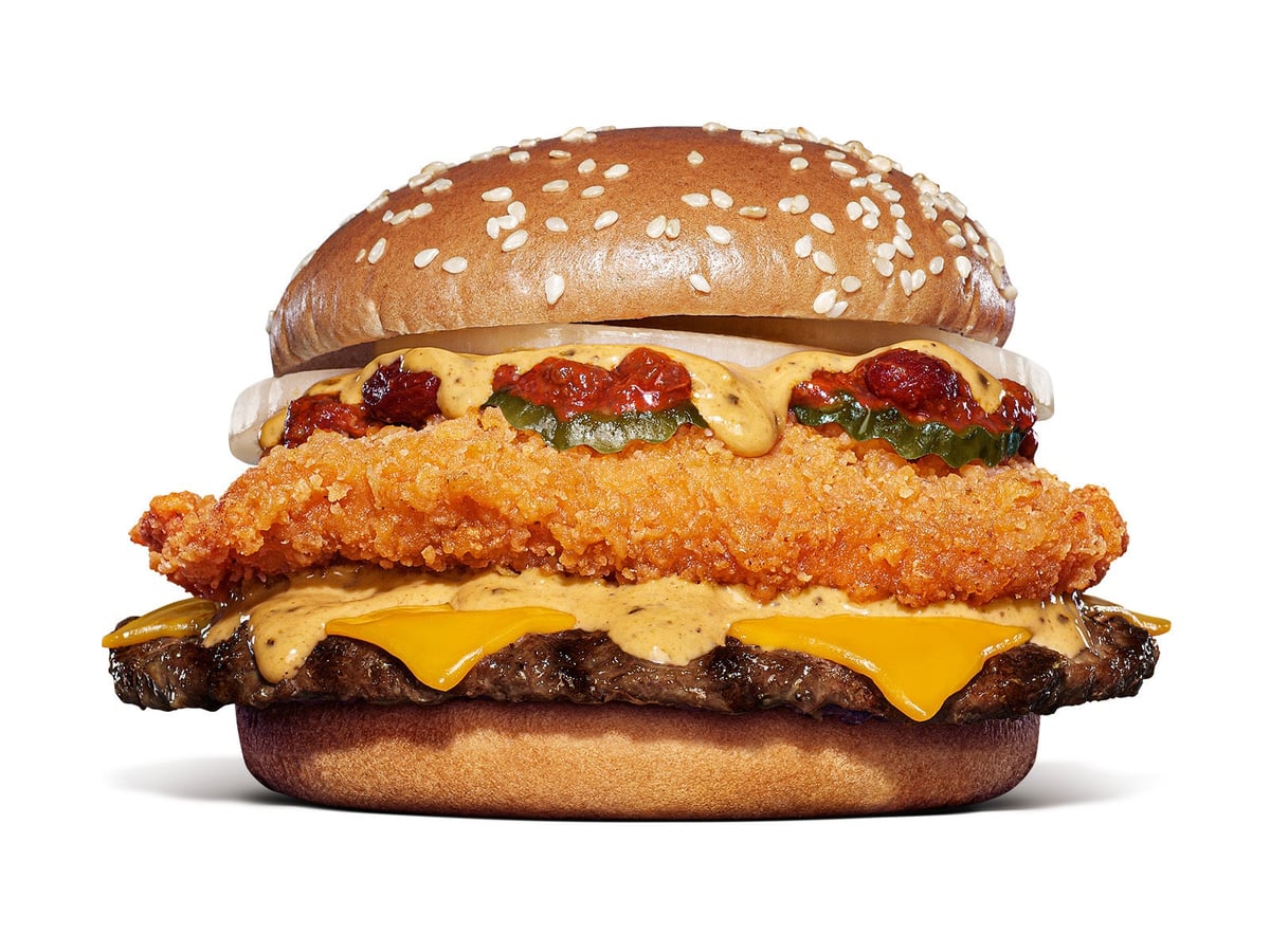 Burger King Launches Limited-Quantity Dirty The One Pounder Burger in Japan August 7