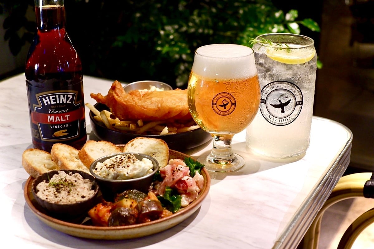 BUSO Beer Garden Light Course — ¥4,000 (tax included)