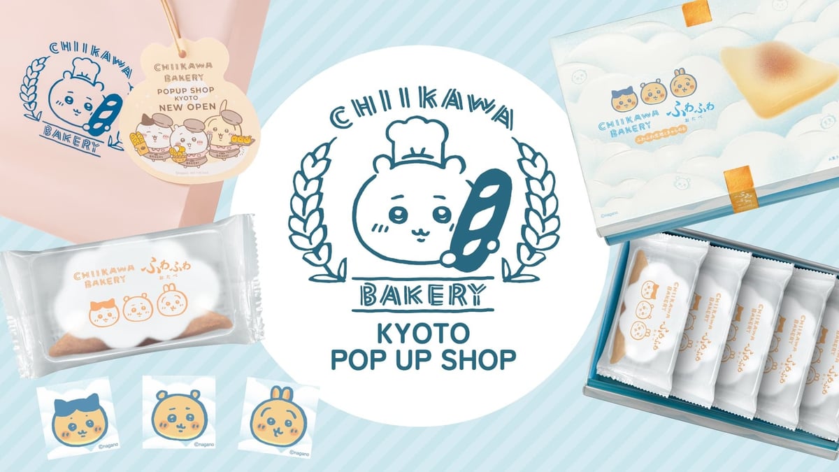 Chiikawa Bakery Launches Kyoto Pop-Up Shop at JR Kyoto Station with Free Gift