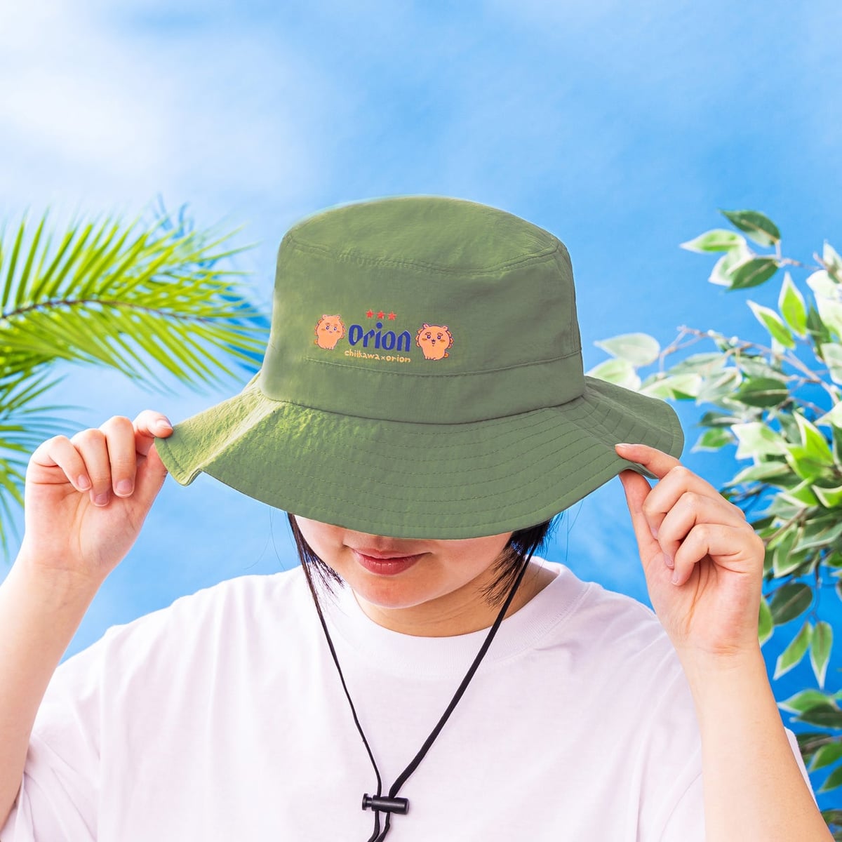 Limited-Run Chiikawa x Orion Beer Caps and Safari Hats Launch in Okinawa