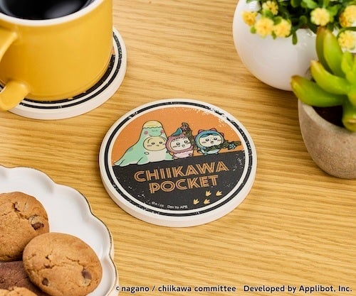 Chiikawa Pocket Official Goods Third Collection Launches August 21 with Dinosaur and Alice Themes