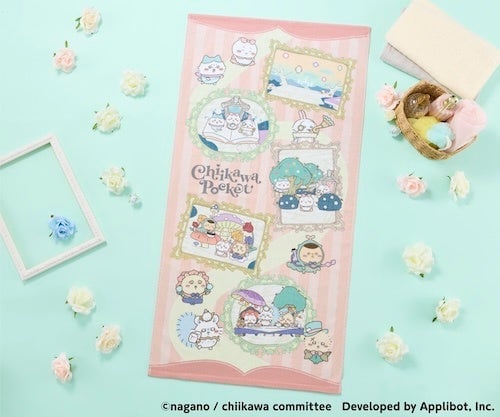 Chiikawa Pocket Official Goods Third Collection Launches August 21 with Dinosaur and Alice Themes