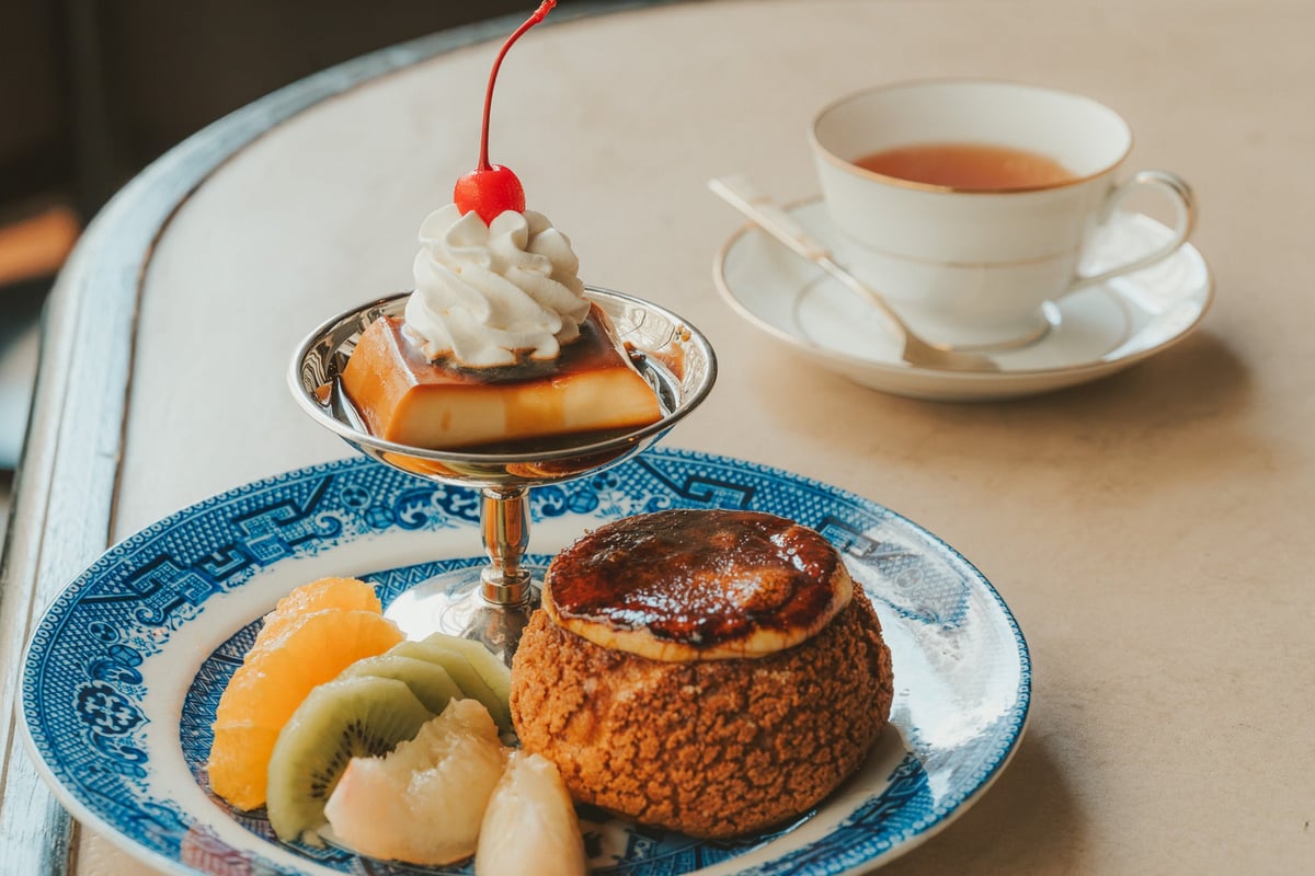 Classic Dessert Plate Debuts at MAISON CLASSIC SALON Overlooking Takanawa Gateway Station