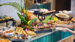 courtyard by marriott okinawa weekend lunch buffet shioka 01