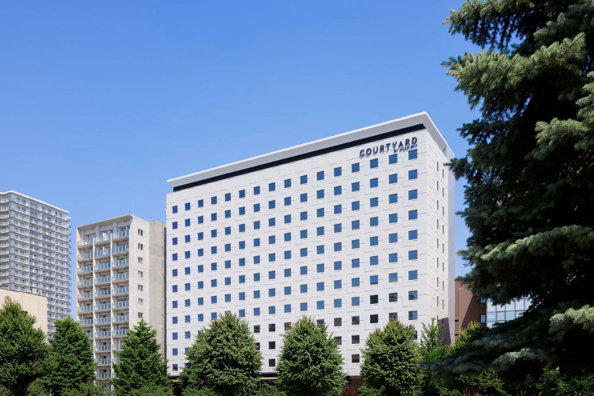 Exterior of Courtyard by Marriott Sapporo