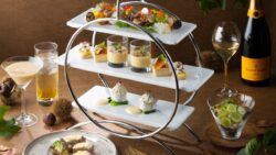 courtyard marriott shin osaka marron treat high tea 01