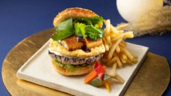 courtyard marriott shin osaka unatama moon viewing burger 01