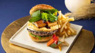 Courtyard by Marriott Shin-Osaka Station Launches ¥3,950 Unatama Moon-Viewing Burger