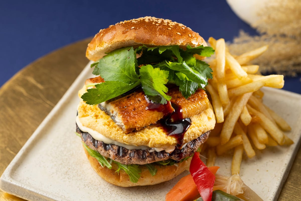 Tsukimi Burger 'Unagi Tama' Image