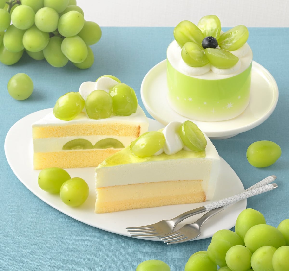 Cozy Corner Launches Limited Shine Muscat Cake Collection in Japan From August 14