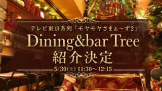 Dining&bar Tree Debuts in Asakusabashi with Year-Round Christmas Theme