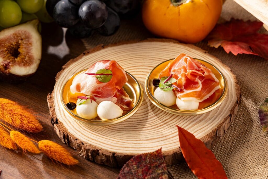 Persimmon Caprese