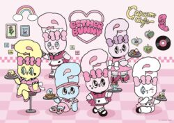 esther bunny capcom cafe collaboration menu ikebukuro umeda 01