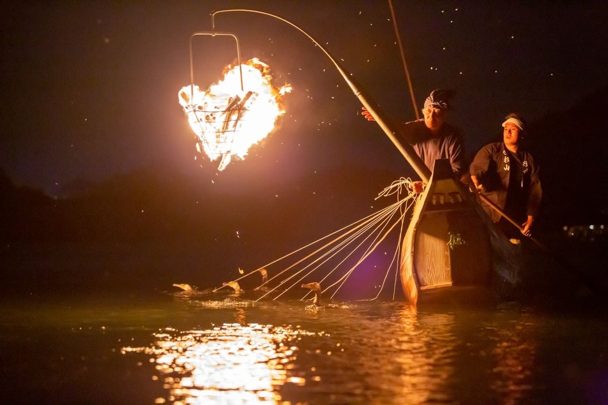 Nagaragawa Ukai (cormorant fishing)