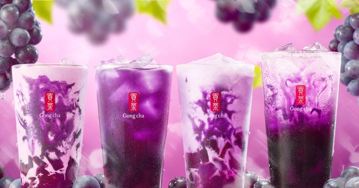 Gong cha Introduces New JUICY Kyoho Grape Menu in Tokyo September 3