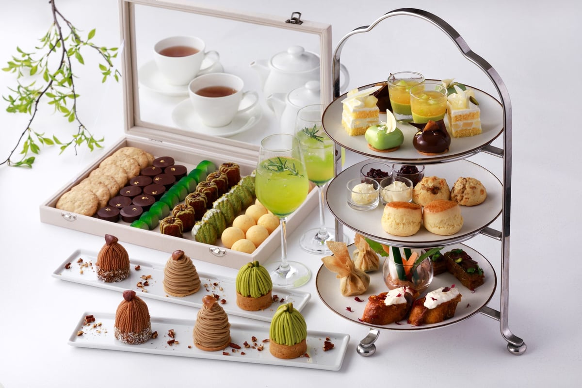 Grand Hyatt Fukuoka Offers Autumn Mont Blanc Afternoon Tea from ¥6,000