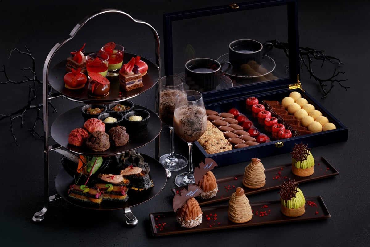 Grand Hyatt Fukuoka Offers Autumn Mont Blanc Afternoon Tea from ¥6,000