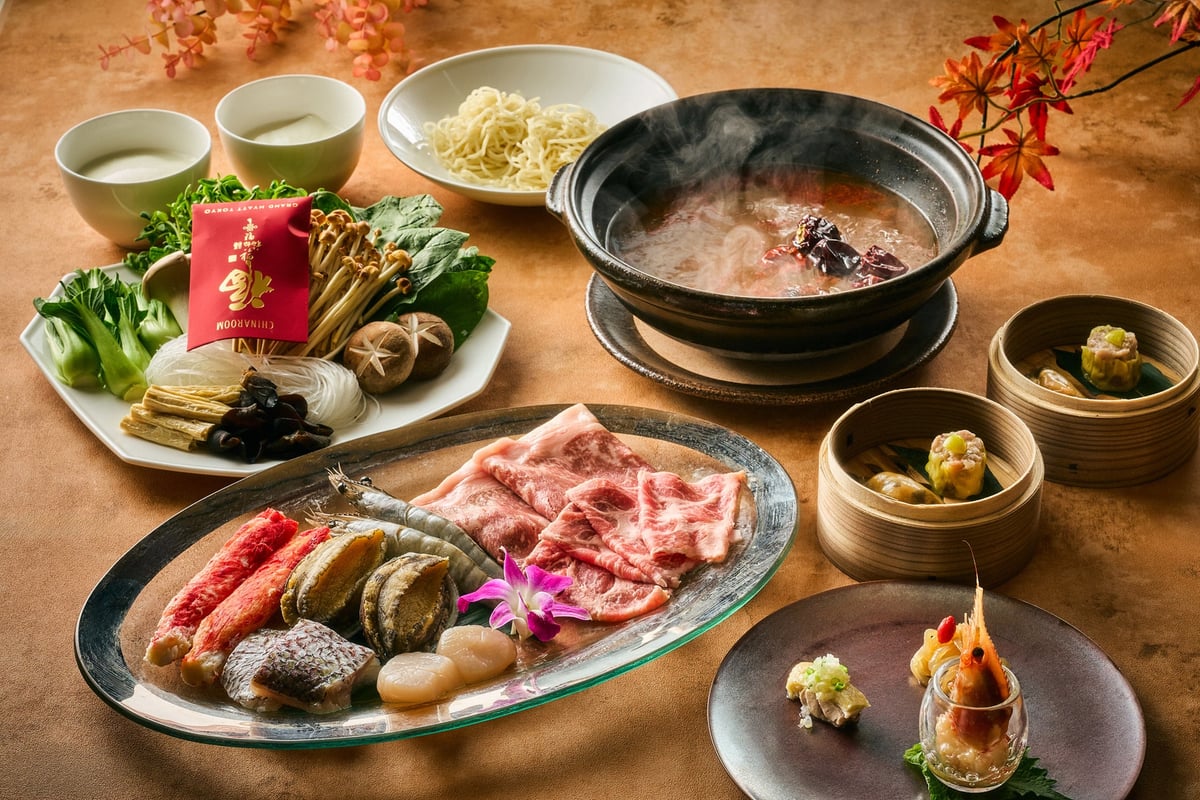 Chai Na Room's 'Autumn Collagen Nourishing Hot Pot' — ¥13,200 (tax included)