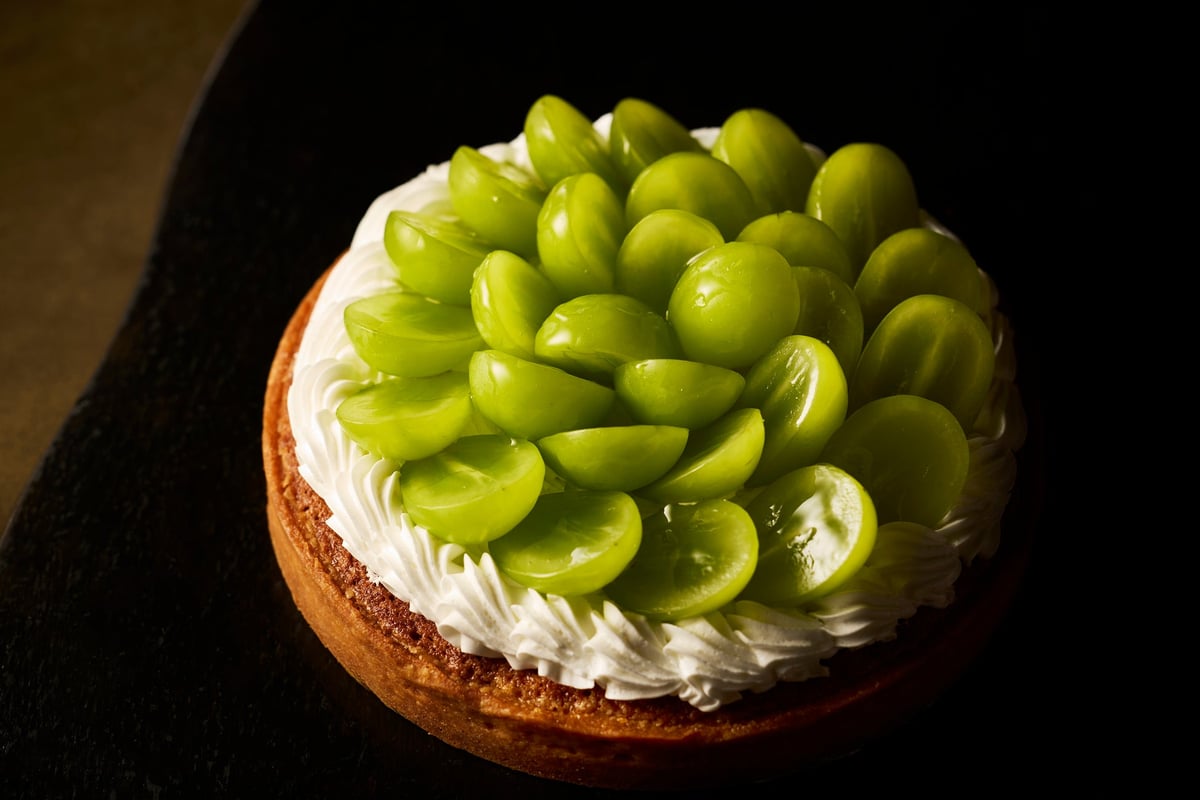 Shine Muscat tart