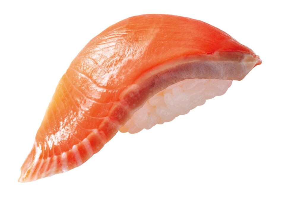 Hokkaido-sourced Autumn Salmon — ¥100 (tax included ¥110)