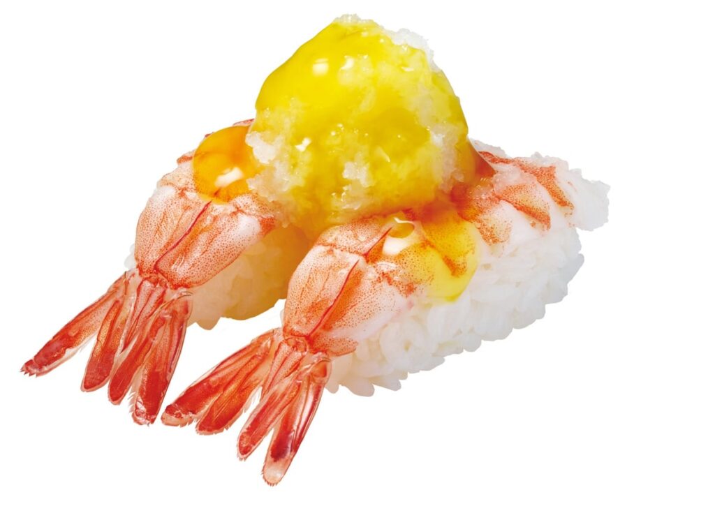 Shrimp Oroshi Mori (Okinawa Prefecture shikuwasa sauce) — ¥160 (tax included ¥176)