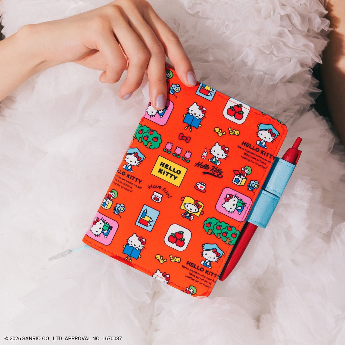 Original Size (A6) Notebook Cover 'HELLO KITTY / Notebook Friendship'