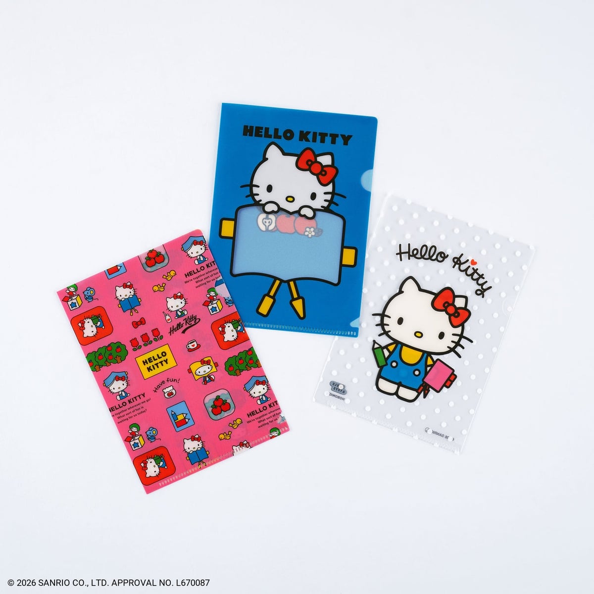 Hobonichi Clear File for Original Size (Set of 3)