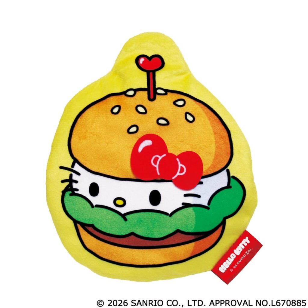 Die-cut pouch (hamburger)