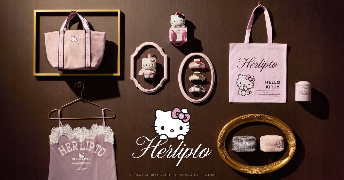 Her lip to x Hello Kitty Collaboration Pop-Up Store Opens in Daikanyama with Exclusive Items