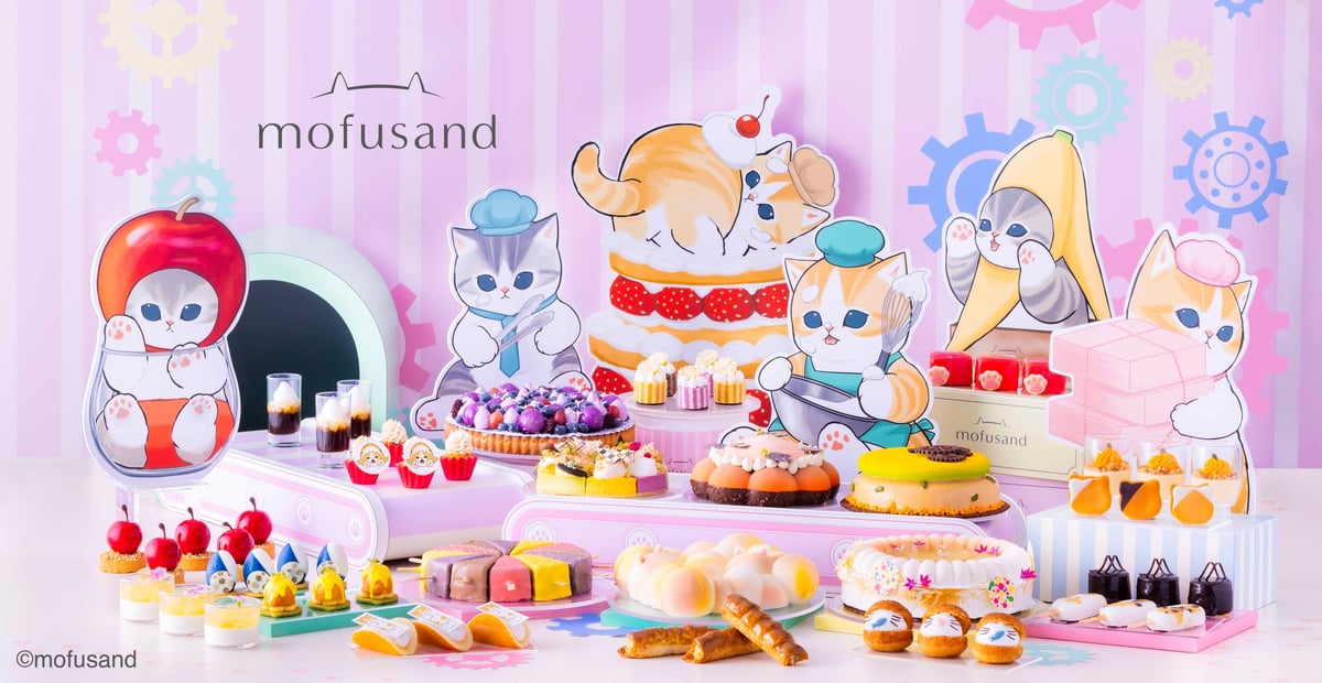 Japan Debut: Hilton Osaka Launches mofusand Sweets Factory Buffet