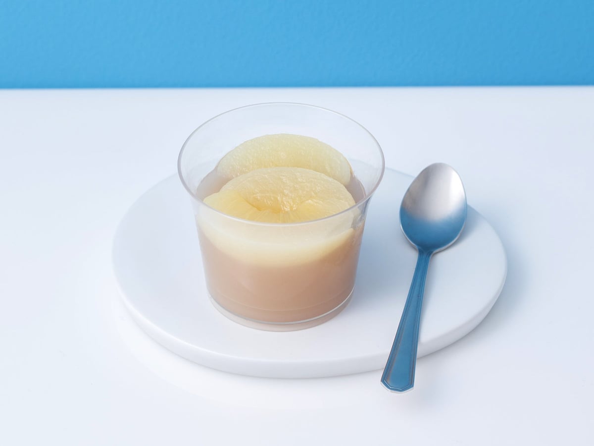 Peach Jelly 1 piece ¥388 / Ginza Kanra (Gransta Tokyo / B1 Gin no Suzu Area inside the ticket gate)