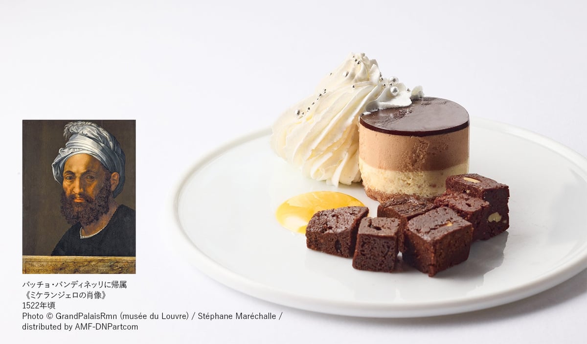 Renaissance Art Collaboration Menu at Hiramatsu Cafes in Tokyo's National Art Center