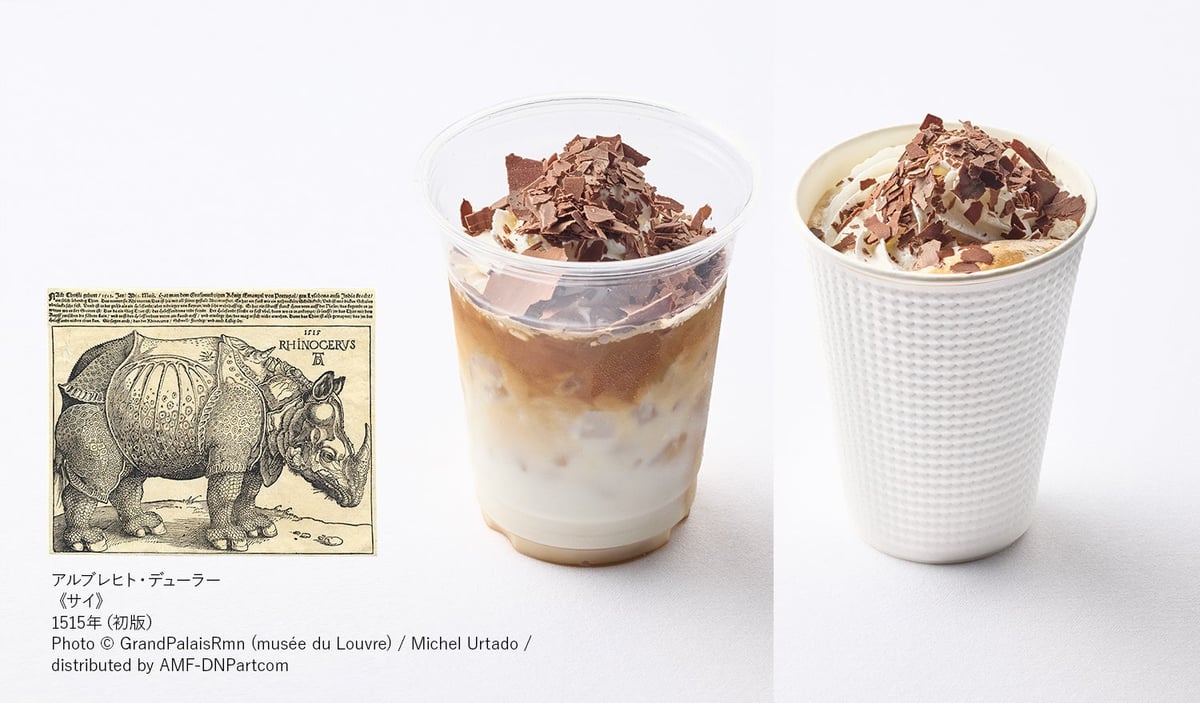 Renaissance Art Collaboration Menu at Hiramatsu Cafes in Tokyo's National Art Center
