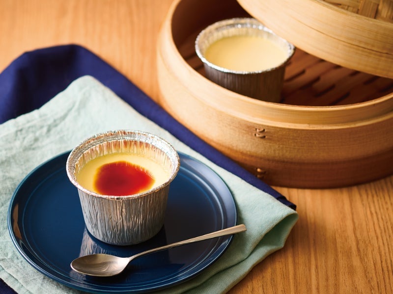 Steamed Seiro / Smooth Pudding — ¥450 (tax included)