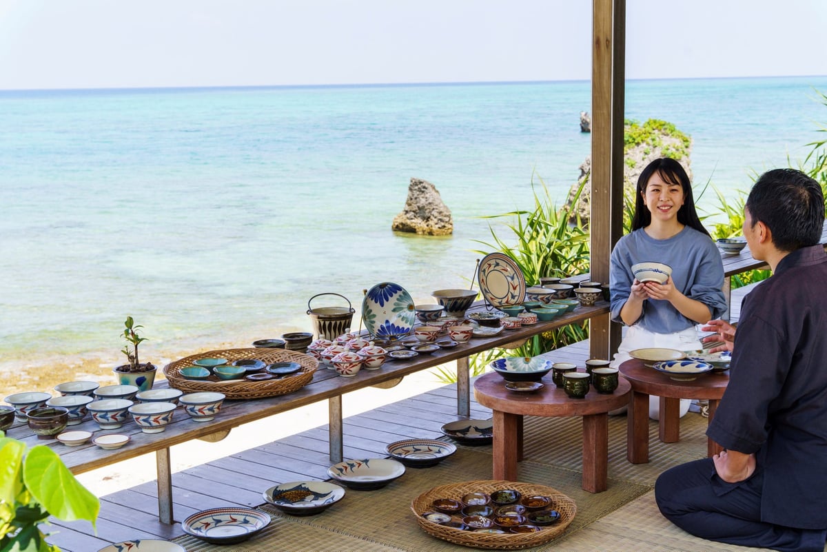 During the direct sales event, participate in the Jūji-cha stroll to explore the charm of Yachimun