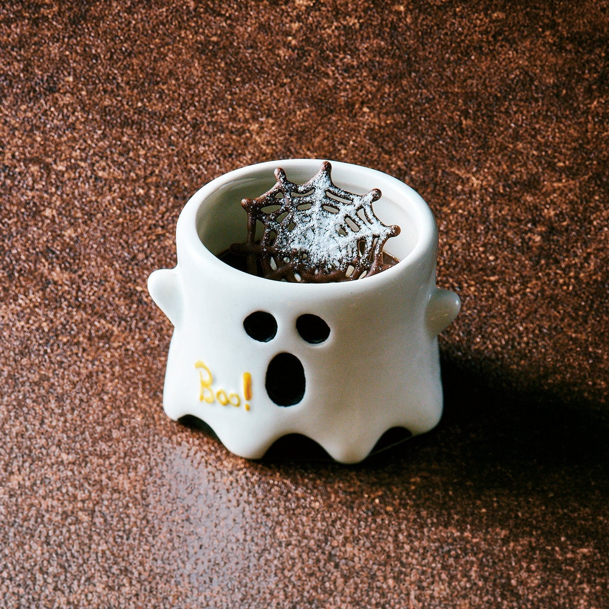 Ghost Chocolate Pudding — ¥896 (tax included)