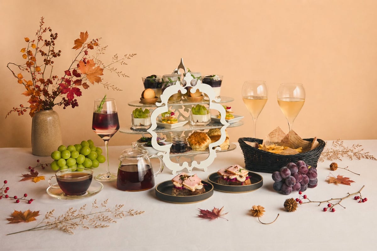 Hotel & Residence Roppongi Offers Autumn Grape Afternoon Tea from ¥4,500 in Tokyo September 1